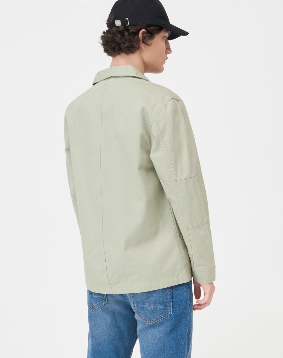 Pocketed denim jacket